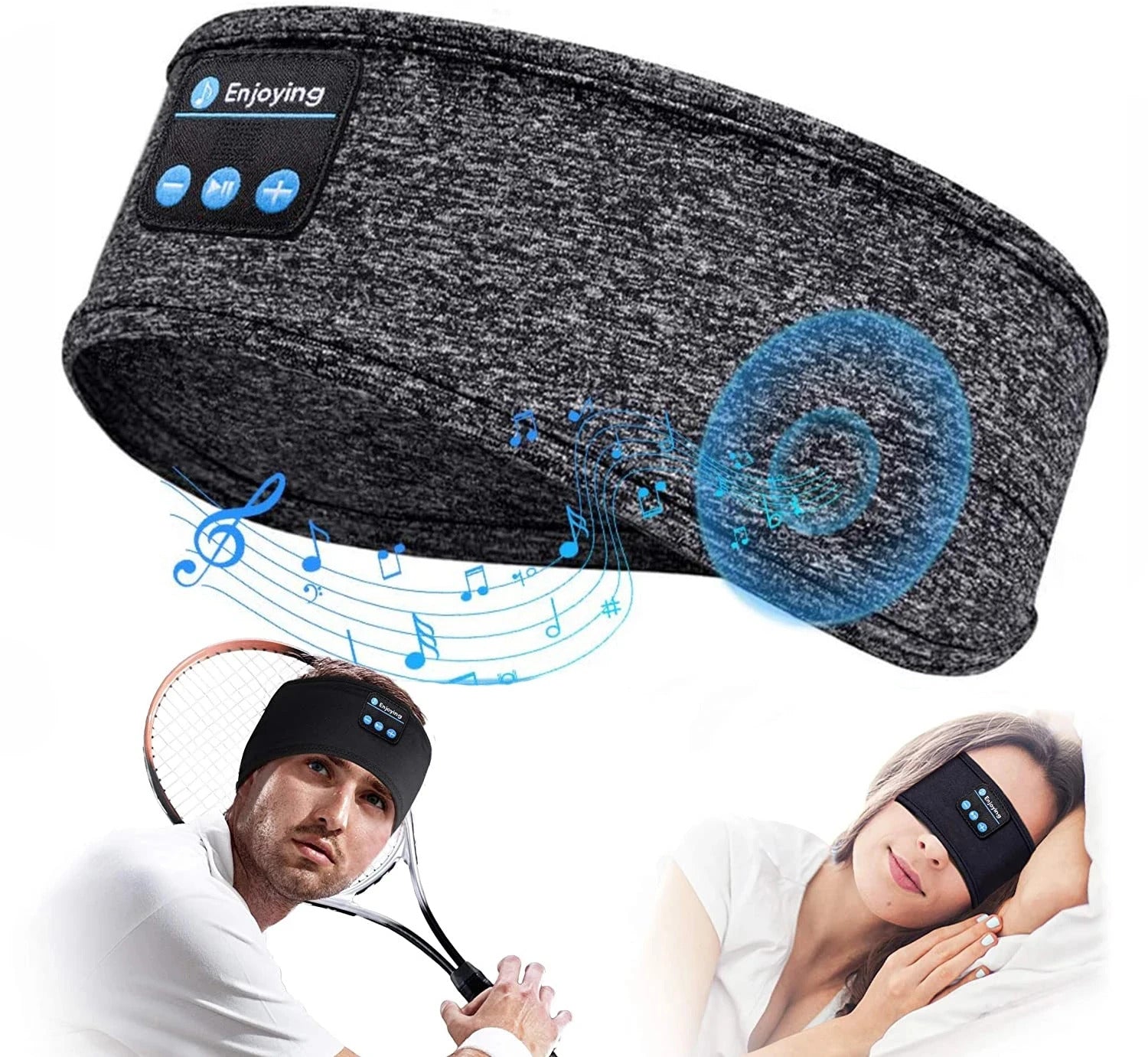 Bluetooth Sports and Sleeping Headband Headphones