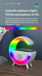 Mini Wireless Charger with Bluetooth Speaker