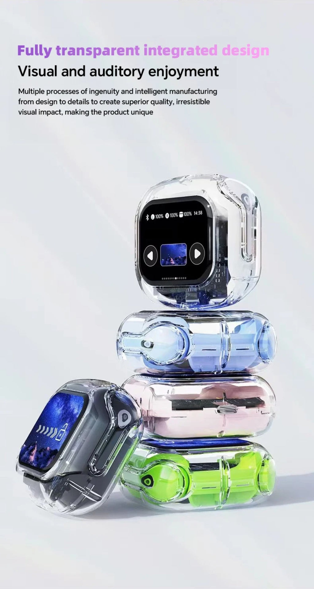 Smart AI Translation Earbuds