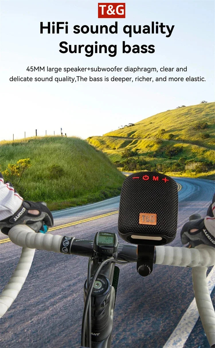 Bluetooth Bicycle and Hiking Waterproof Speaker