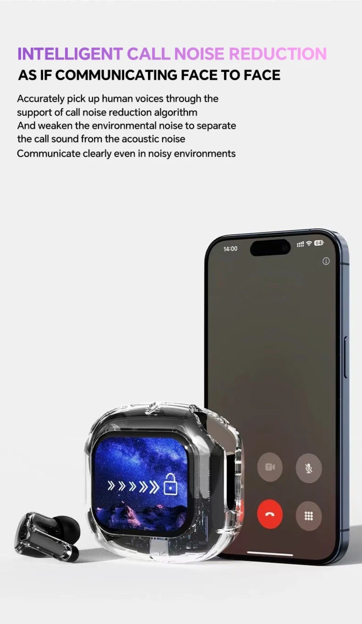 Smart AI Translation Earbuds