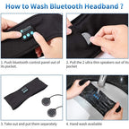 Bluetooth Sports and Sleeping Headband Headphones
