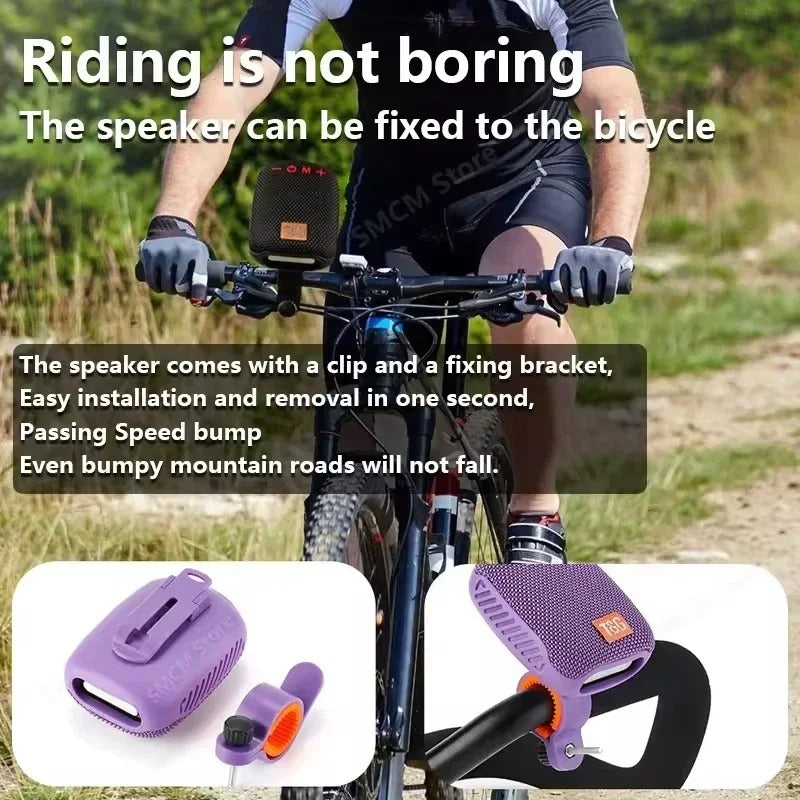 Bluetooth Bicycle and Hiking Waterproof Speaker