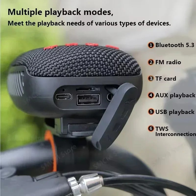 Bluetooth Bicycle and Hiking Waterproof Speaker