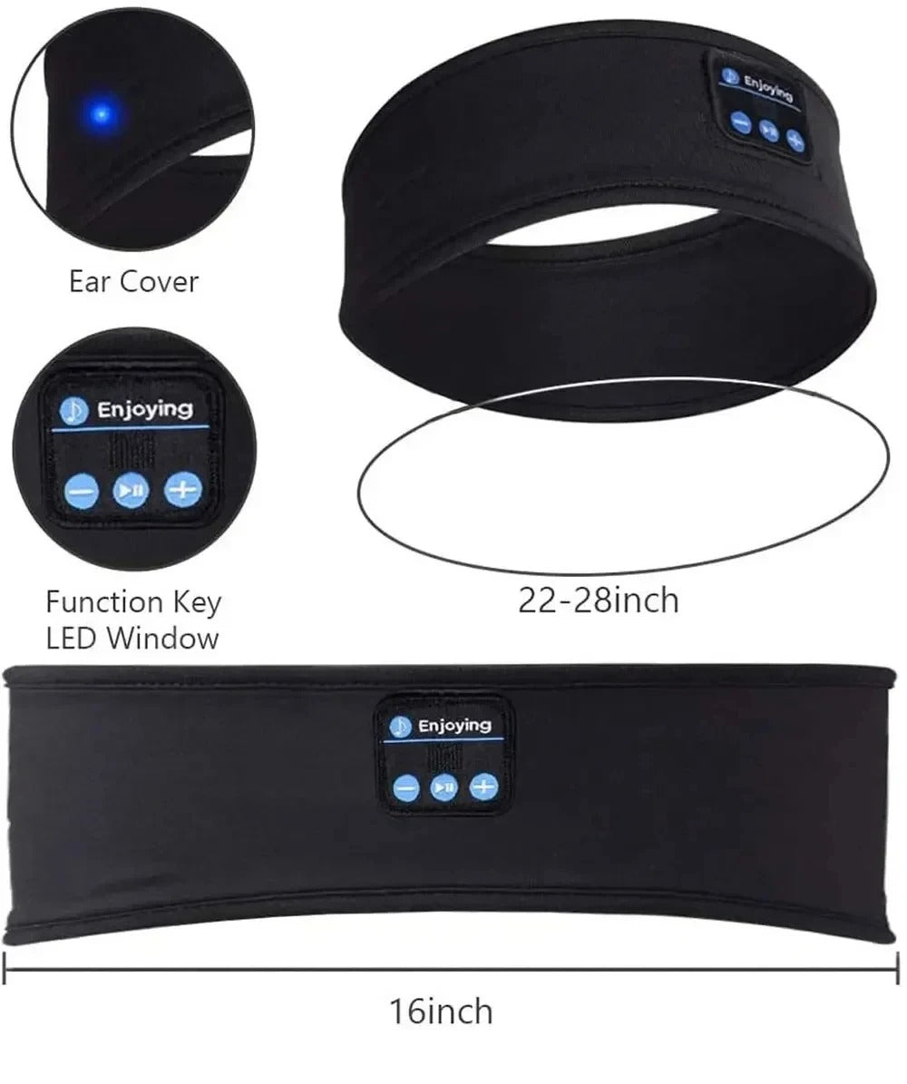 Bluetooth Sports and Sleeping Headband Headphones
