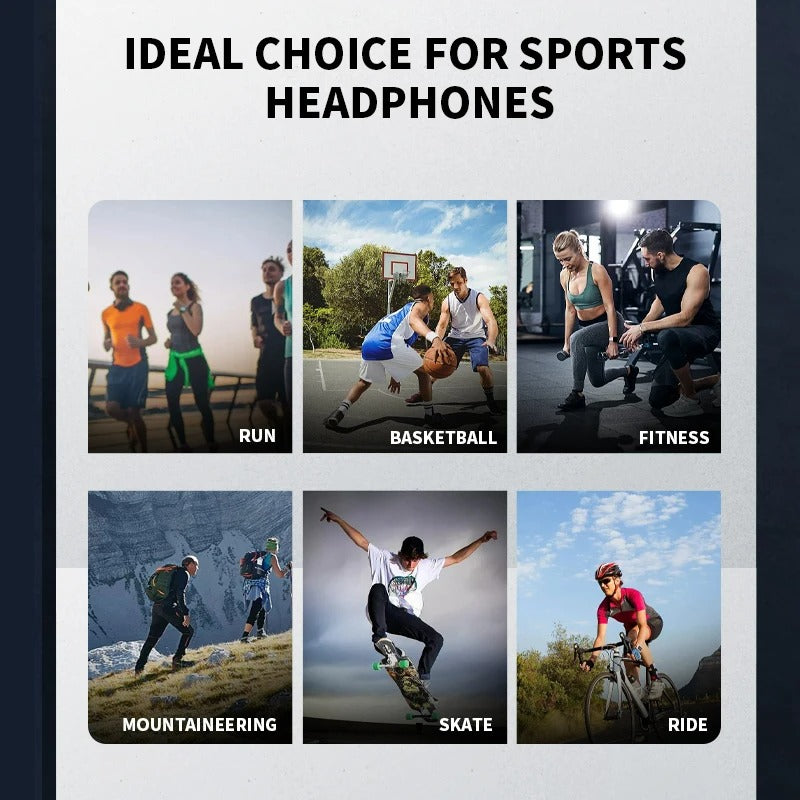 Bluetooth Bone Conduction Sports Headphones